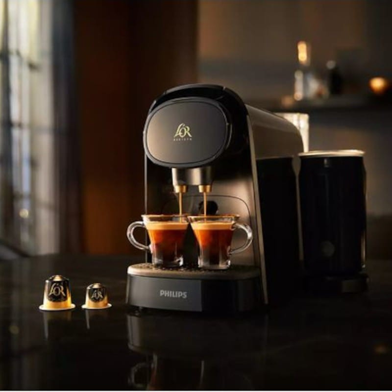 Capsules : la cafetière L'OR Barista voit aussi grand que Nespresso - Les  Numériques