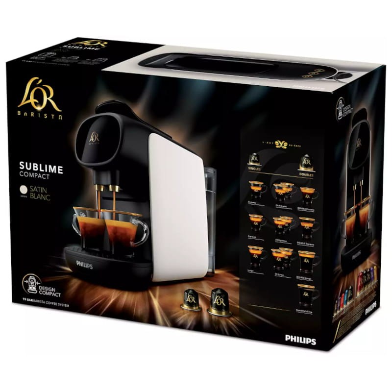 Philips L'Or Barista Sublime LM9012/03 Satin Blanc - Cafetière à capsules - Ítem3