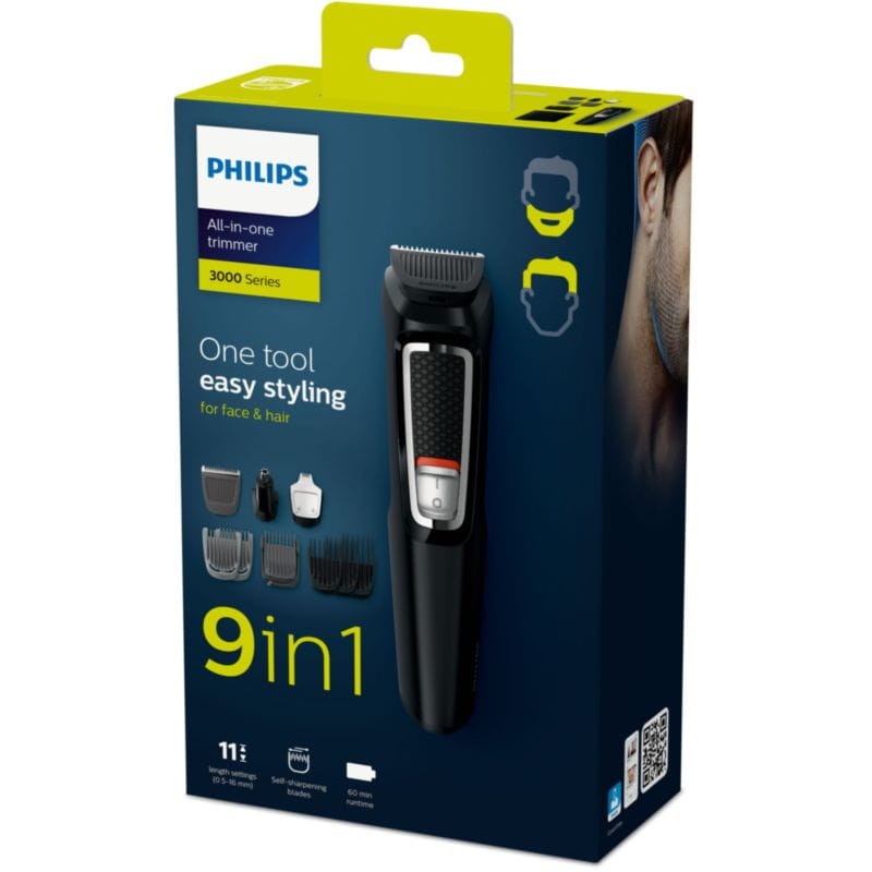 Philips MULTIGROOM Série 3000 MG3740/15 Preto - Máquina de cortar cabelo - Item4