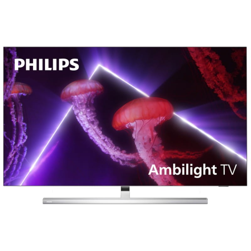 Philips 48OLED807/12 48 OLED 4K Ultra HD Ambilight Smart TV Plata - Televisión - Ítem