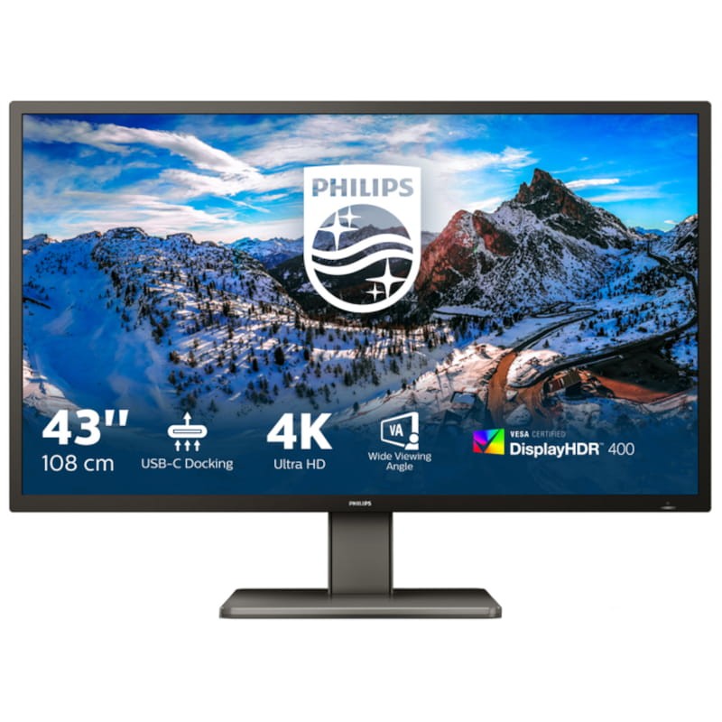 Philips P Line 439P1/00 42.5 polegadas VA 4K Ultra HD Preto - Item