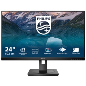 Philips S Line 242S9JML/00 24 Full HD IPS VESA Preto - Monitor PC
