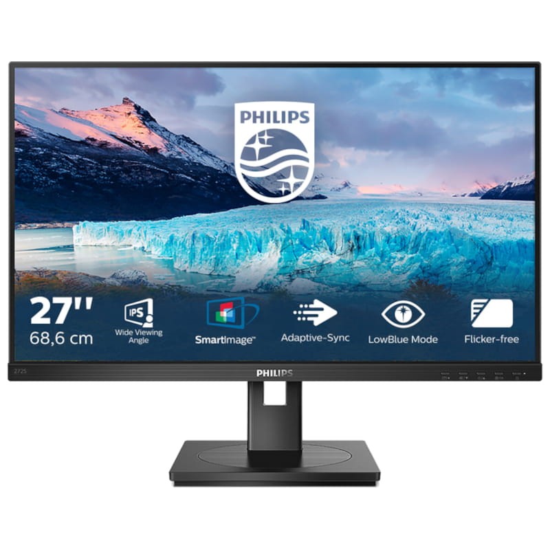 Philips S Line 272S1AE/00 27 Full HD IPS VESA Preto - Monitor PC - Item