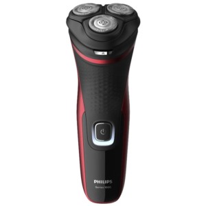Philips Series 1000 S1333/41 - Afeitadora eléctrica Negro/Rojo