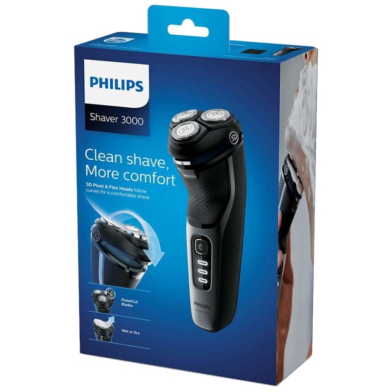 Afeitadora Philips Shaver Series 5000 S5466/17 con Batería 2 Accesorios