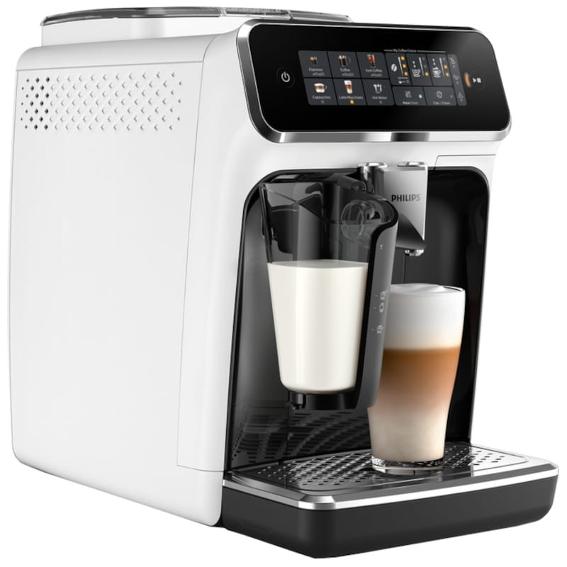 Philips Series 3300 EP3343/50 Máquina de café expresso superautomática branca para 6 bebidas - Item1