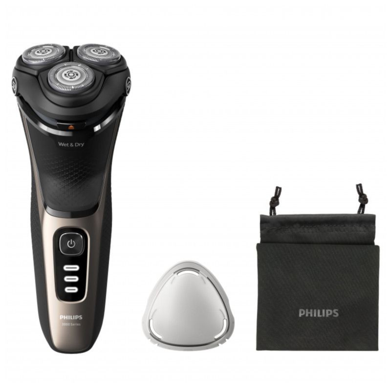 Rasoir électrique Philips Shaver 3000 Series S3242/12 Noir/Or - Ítem