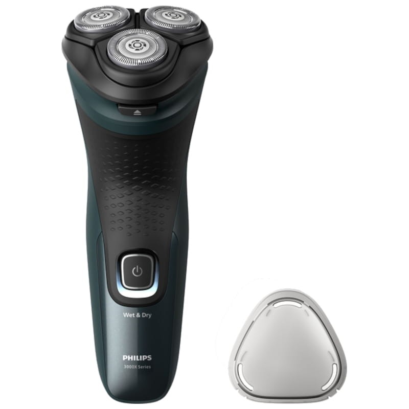 Philips Shaver 3000X Series X3052/00 Negro/Verde - Afeitadora Eléctrica - Ítem