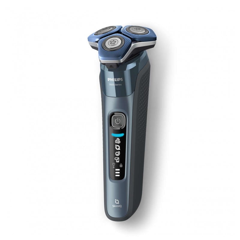 Máquina de barbear elétrica Philips Shaver Series 7000 S7882/55 Wet/Dry Azul - Item1