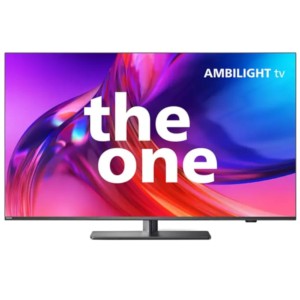 Philips The One 50PUS8818 50 4K Ultra HD Ambilight Smart TV Anthracite - Télévision
