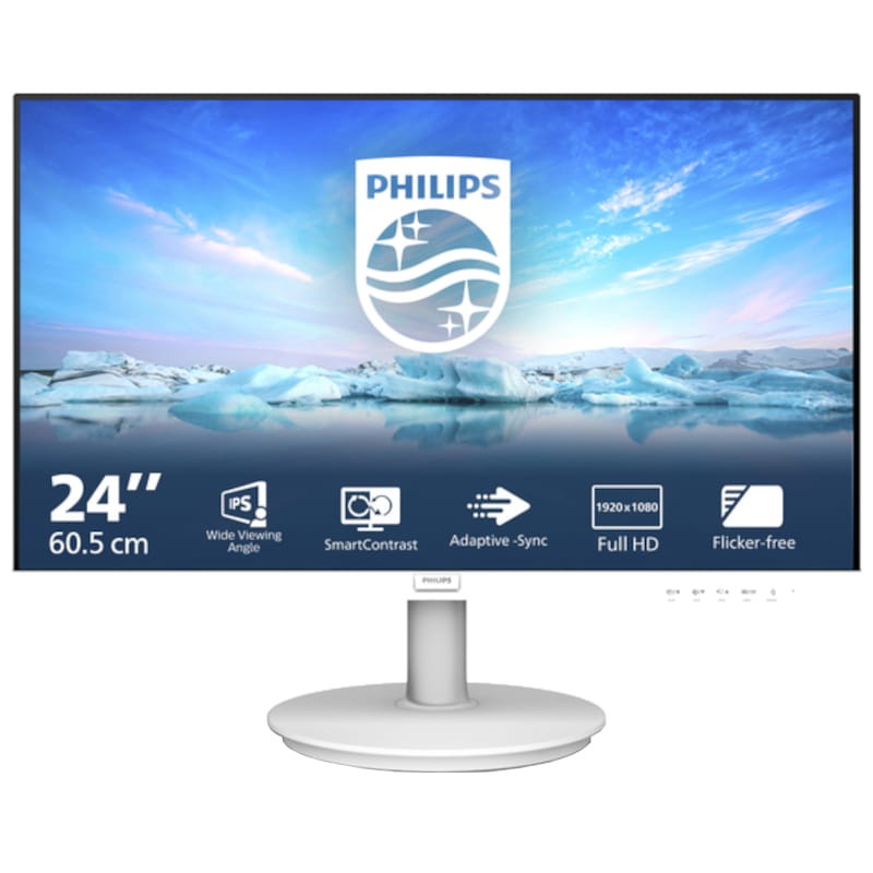 Philips V Line 241V8AW/00 23.8 FullHD IPS Blanco - Monitor PC - Ítem