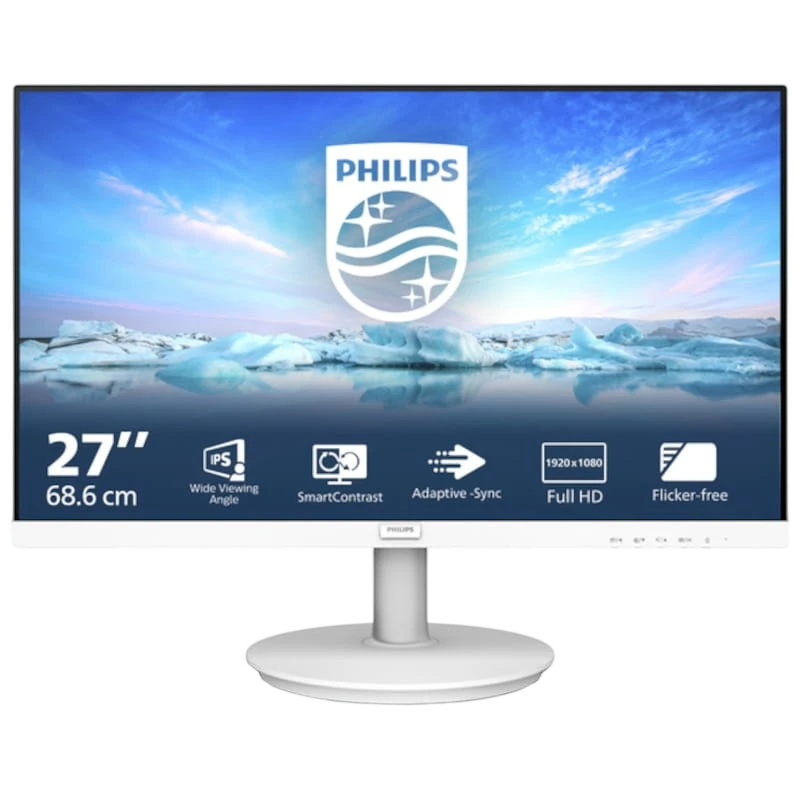 Philips V Line 271V8AW/00 27 Full HD LCD Blanco - Monitor - Ítem