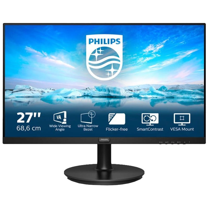 Philips V Line 271V8LA/00 27 LED FullHD VA Monitor Negro - Ítem