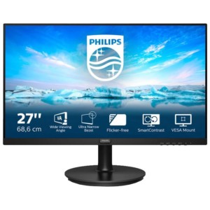 Philips V Line 271V8LA/00 27 LED Full HD Monitor Preto