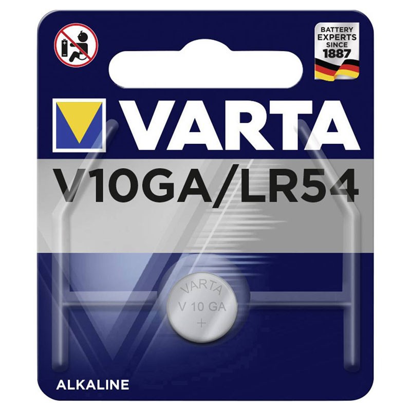 Button Battery Varta V10GA LR54