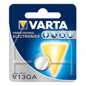 Pila de Botón Varta V13GA LR44