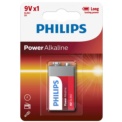 Philips Alkaline Battery 9V 6LR61P1B - Item