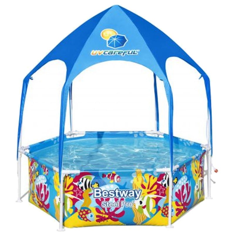 Piscina Infantil com Telhado Splash-in-Shade Bestway 5618T - Item