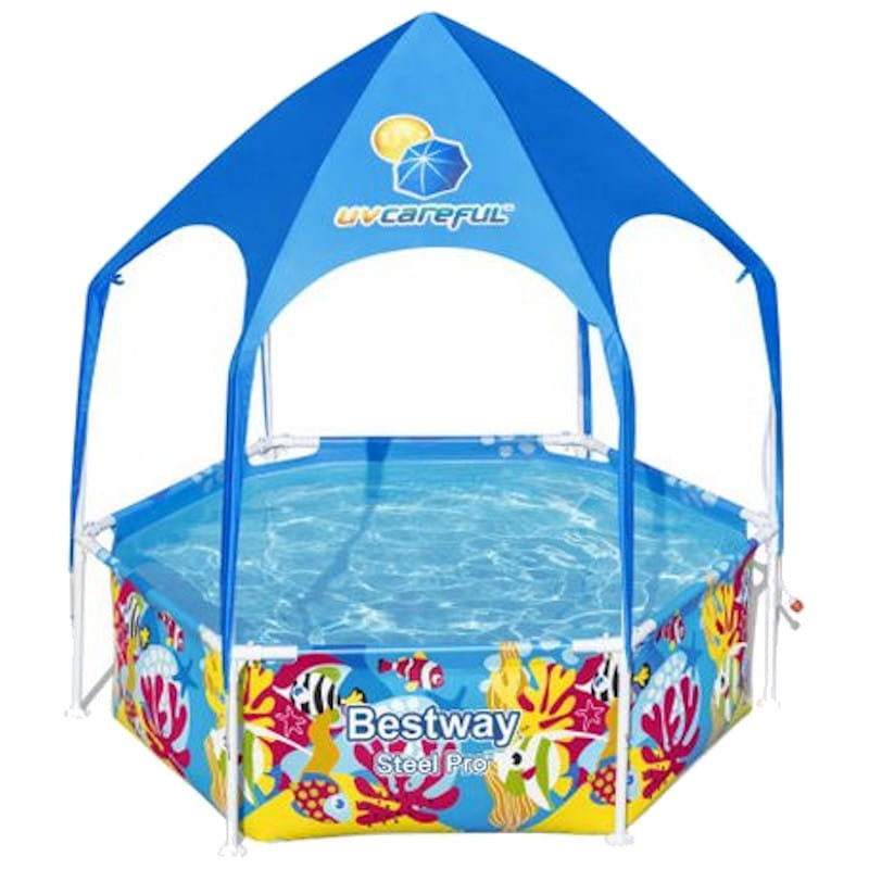 Piscina Infantil com Telhado Splash-in-Shade Bestway 5618T - Item2