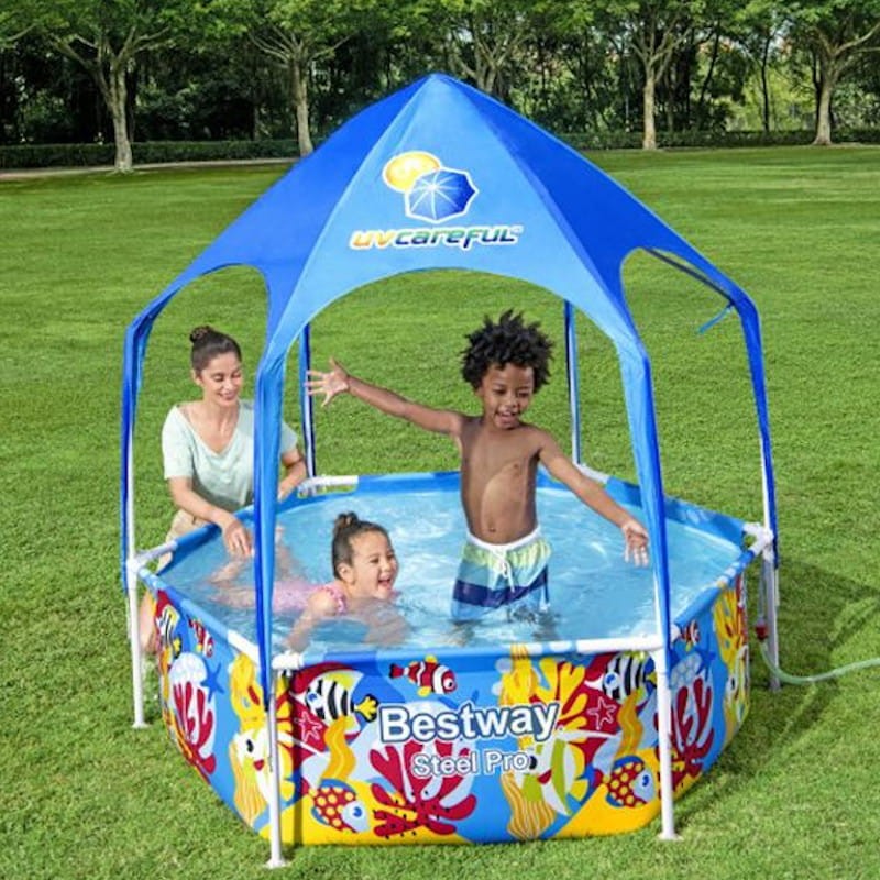 Piscina Infantil com Telhado Splash-in-Shade Bestway 5618T - Item3