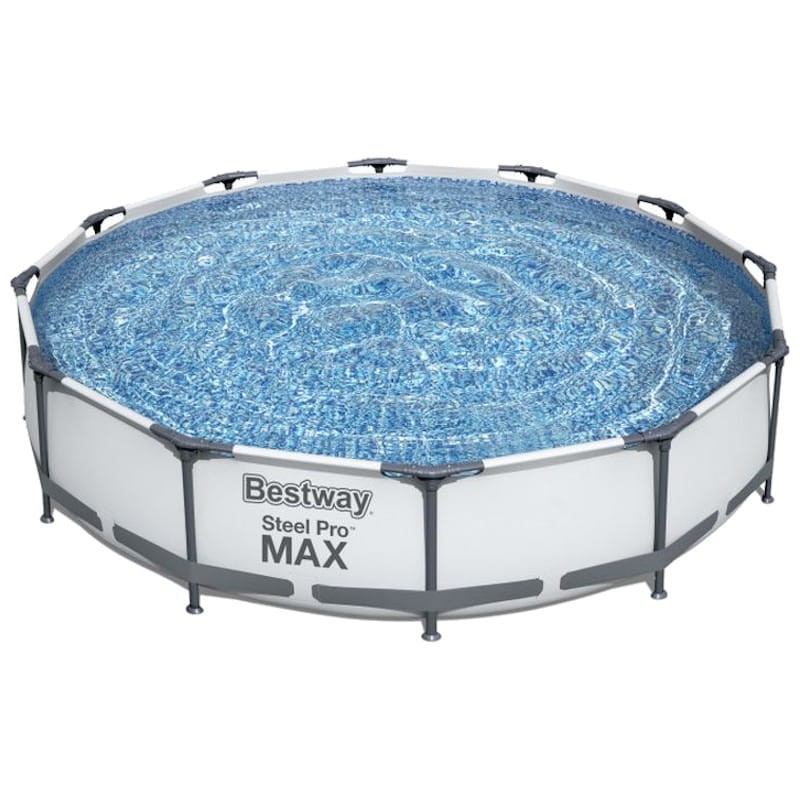 Piscina redonda removível grande Bestway Steel Pro 56416 + bomba de filtro - 366 cm - Item2