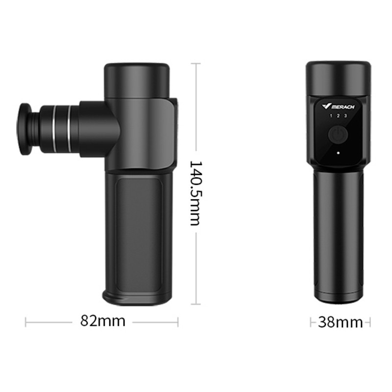 Pistola de Massagem Merach Pocket MR-1537 - Item9