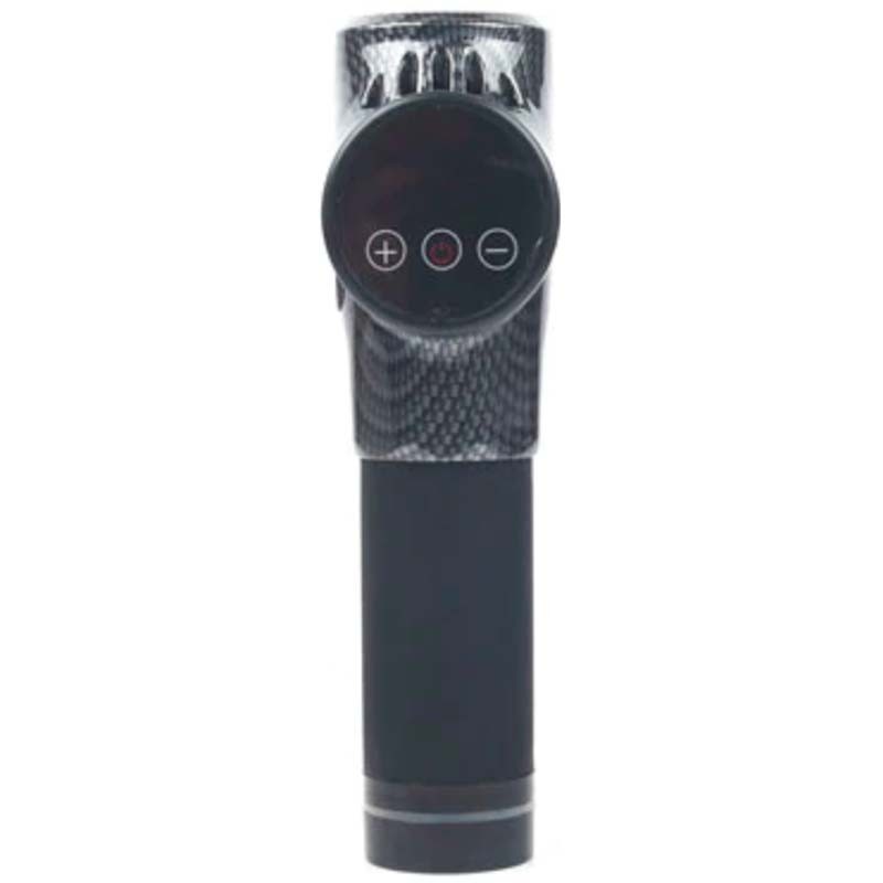 Pistola de Massagem Muscular 6 Cabeças 30 Níveis Preto - Item2