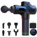 MG-009 6 Heads 30 Levels Muscle Massage Gun Matt Black - Item
