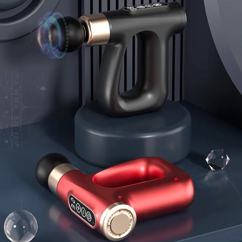 Pistolet de massage Fascial Gun HB007 Noir - Ítem2