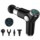 Mini Pistolet de Massage Musculaire 4 Têtes 32 Niveaux Écran LCD Noir - Ítem2