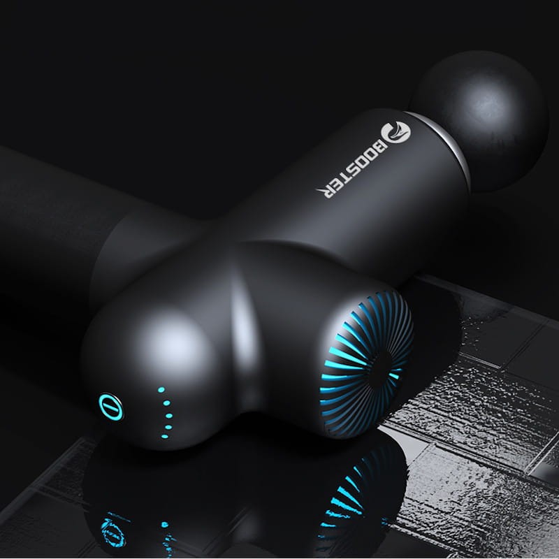 Pistolet de Massage Muscles Booster 6 têtes Smart-Hit Réduction du bruit - Ítem6