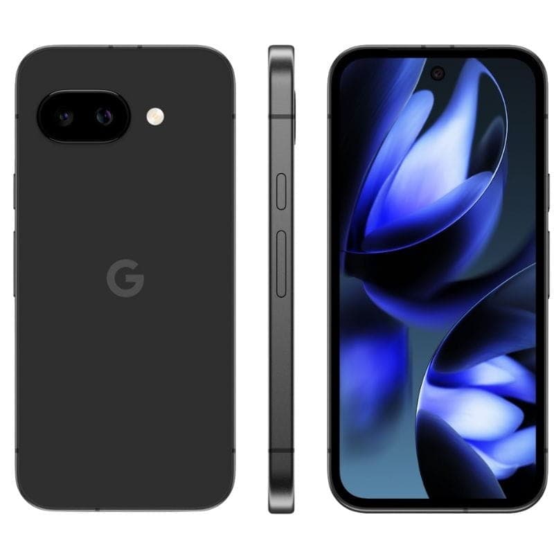Google Pixel 9a 5G 8GB/256GB Obsidian imagem de todos os lados