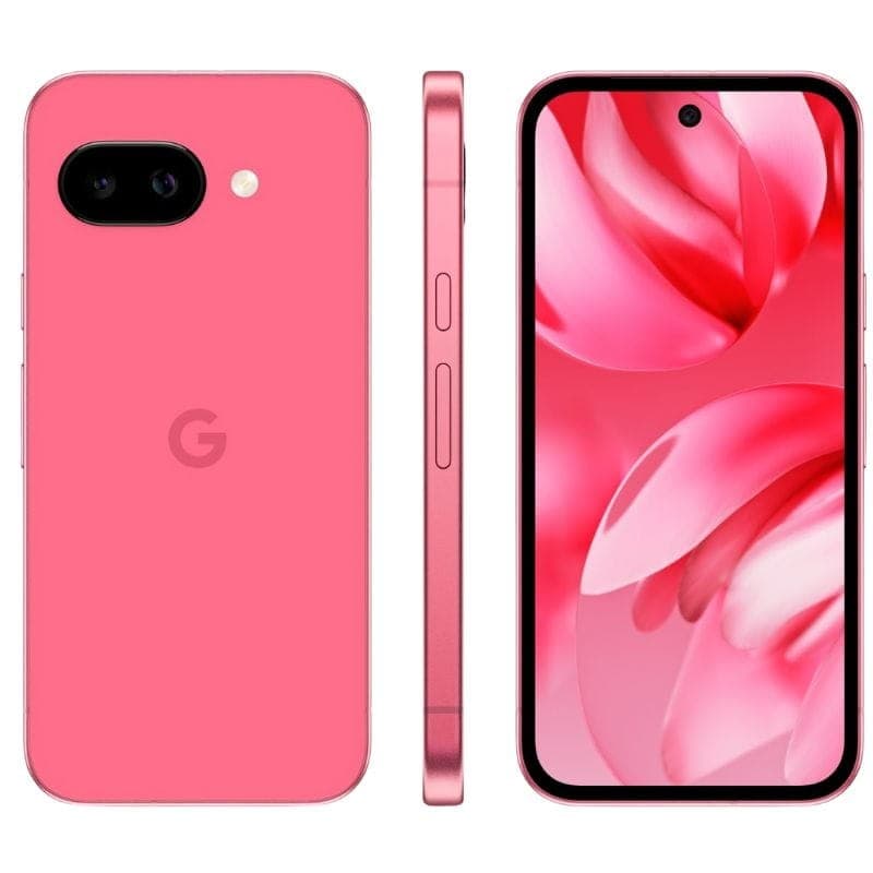 Google Pixel 9a 5G 8 Go/128 Go Rose pivoine Image de tous les côtés