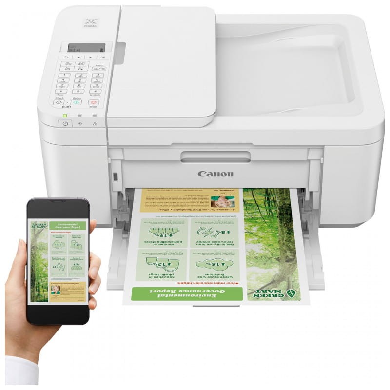 Canon PIXMA TR4651 Tinta Color Wifi Blanco - Impresora de tinta - Ítem4