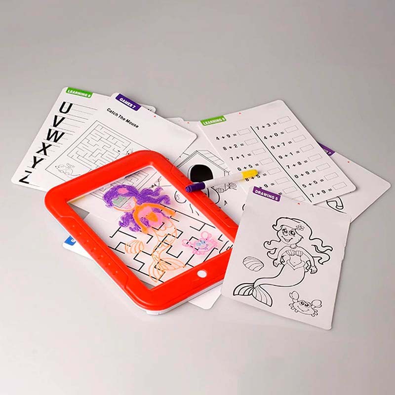 Tableau 3D Magic Drawing Enfants Bleu - Ítem3