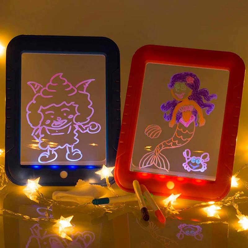 Tableau 3D Magic Drawing Enfants Bleu - Ítem4