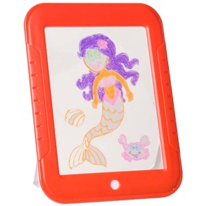 Quadro 3D Magic Drawing para Crianças Vermelho
