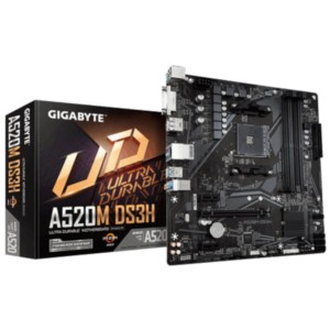 Placa Base Gigabyte A520M DS3H AM4 micro ATX