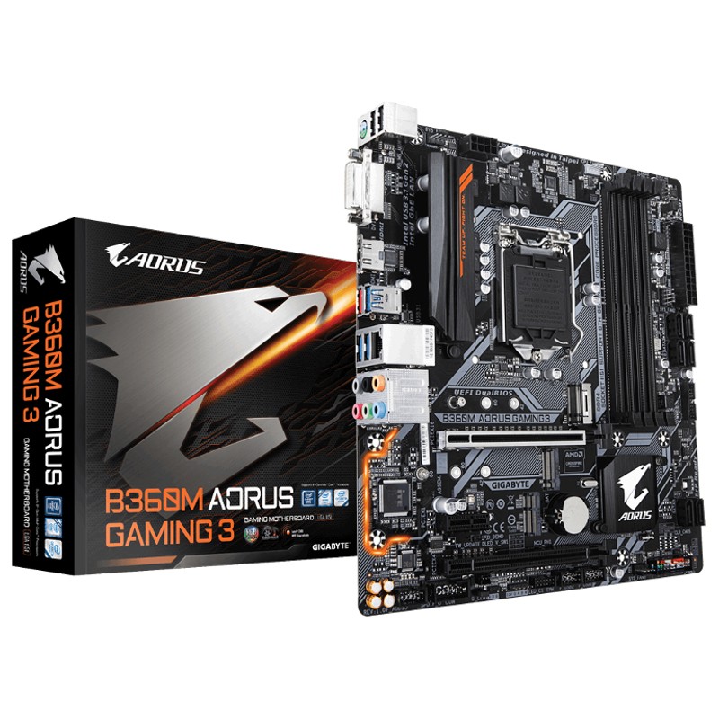 Motherboard 1151-8G Gigabyte B360M AORUS GAMING 3