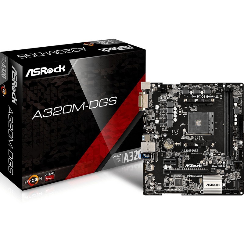 Motherboard AM4 AsRock A320M-DGS