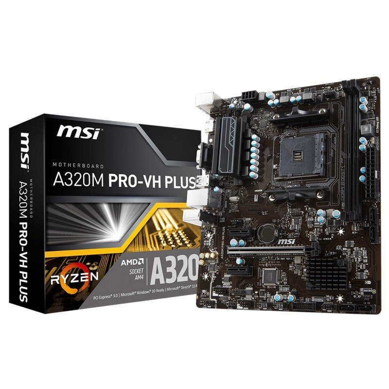 Motherboard AM4 MSI A320M PRO-VH PLUS