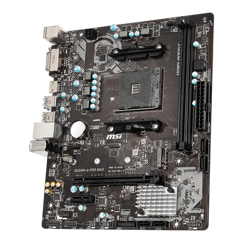 Carte mère AM4 MSI B450M A-PRO MAX - Ítem2