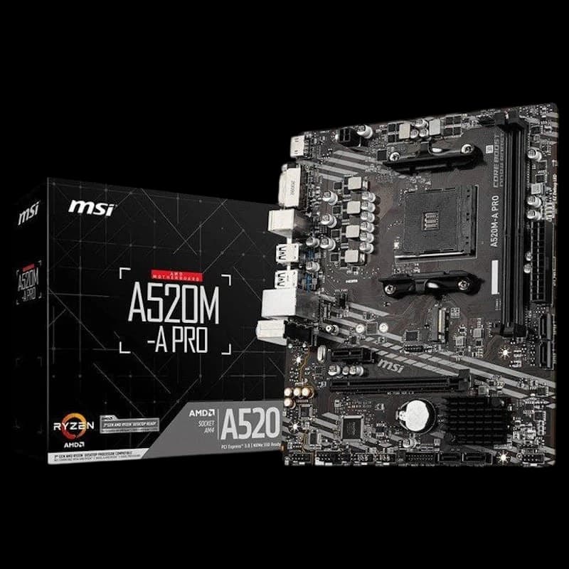 Carte mère MSI A520M-A PRO AM4
