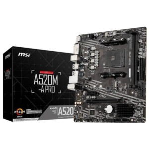 Placa Base MSI A520M-A PRO AM4