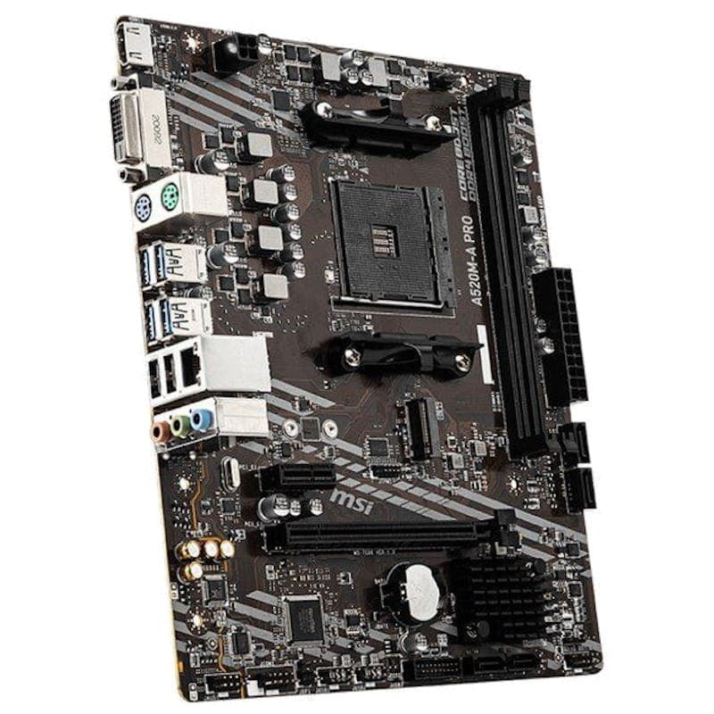 Carte mère MSI A520M-A PRO AM4 - Puissant