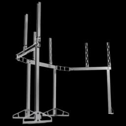 Playseat TV Stand Pro Triple 65 Gris - Soporte para TV