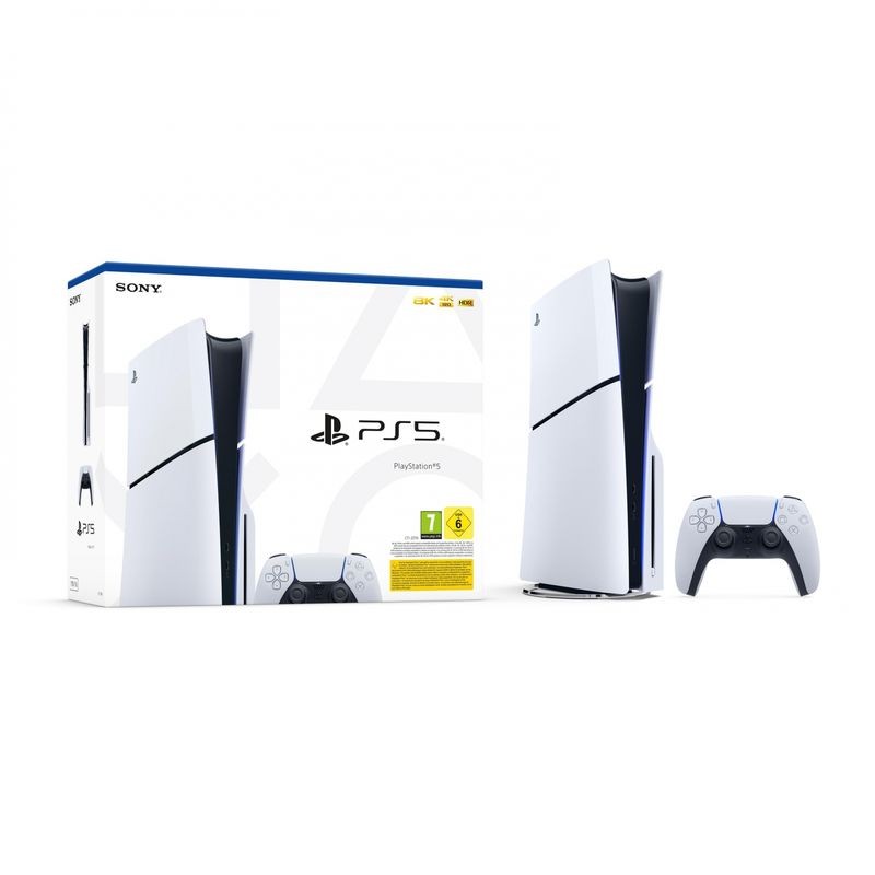 Playstation 5 Slim (PS5) 1 TB Estándar Blanco - Consola SONY - Ítem1