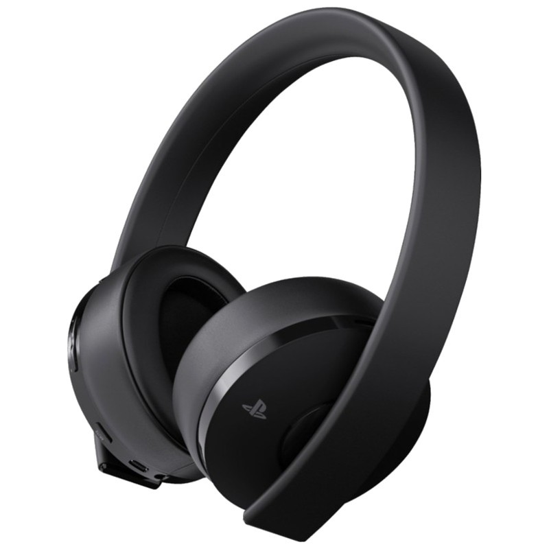 sony gold ps4 wireless headset white