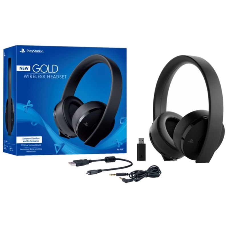 ps4 gold bluetooth headset