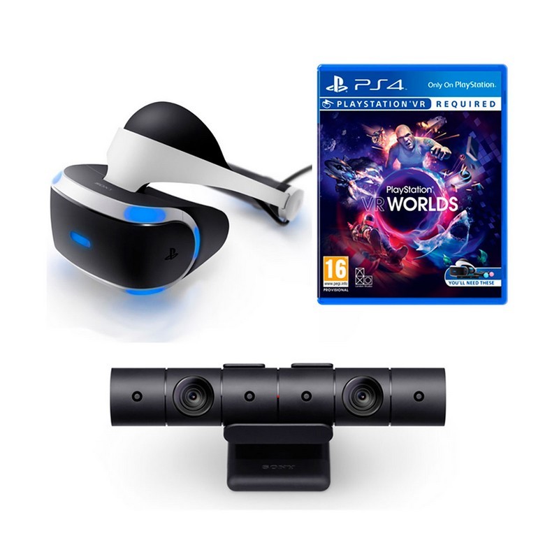 PlayStation VR + Playstation Camera + VR Worlds